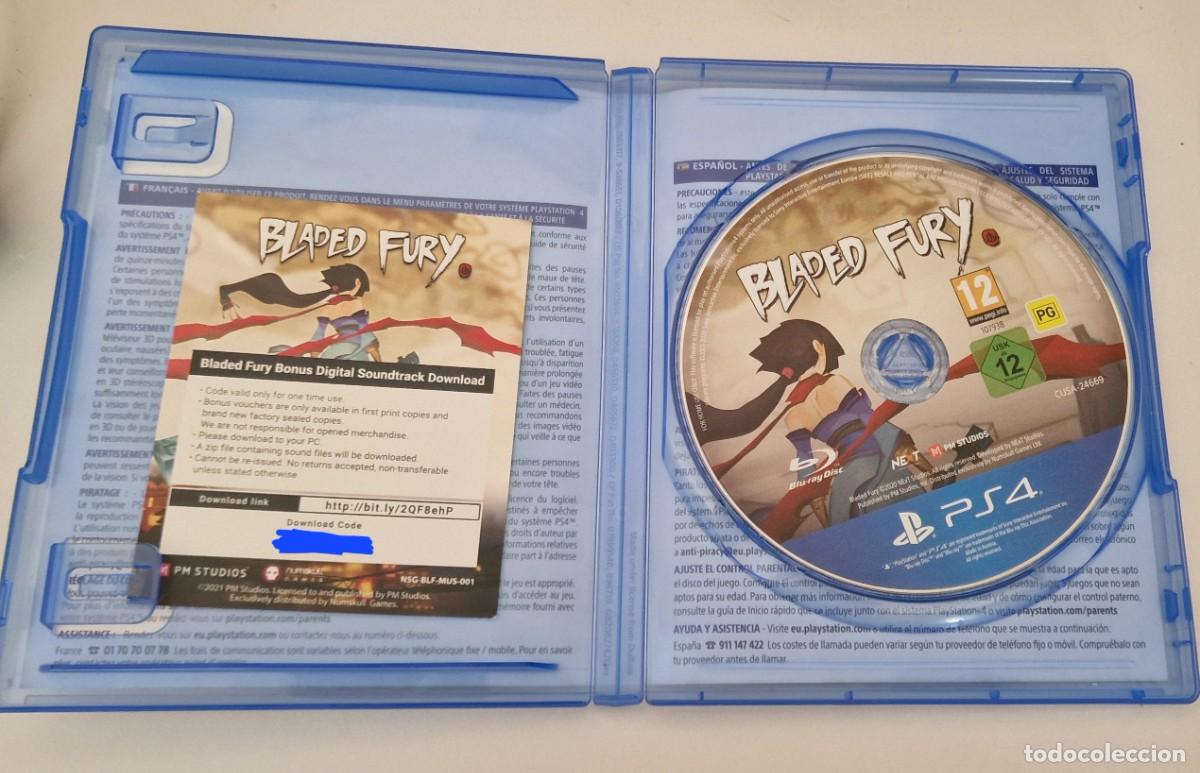 Videojuegos y consolas PS4 de segunda mano: Bladed Fury Playstation 4 - Foto 4