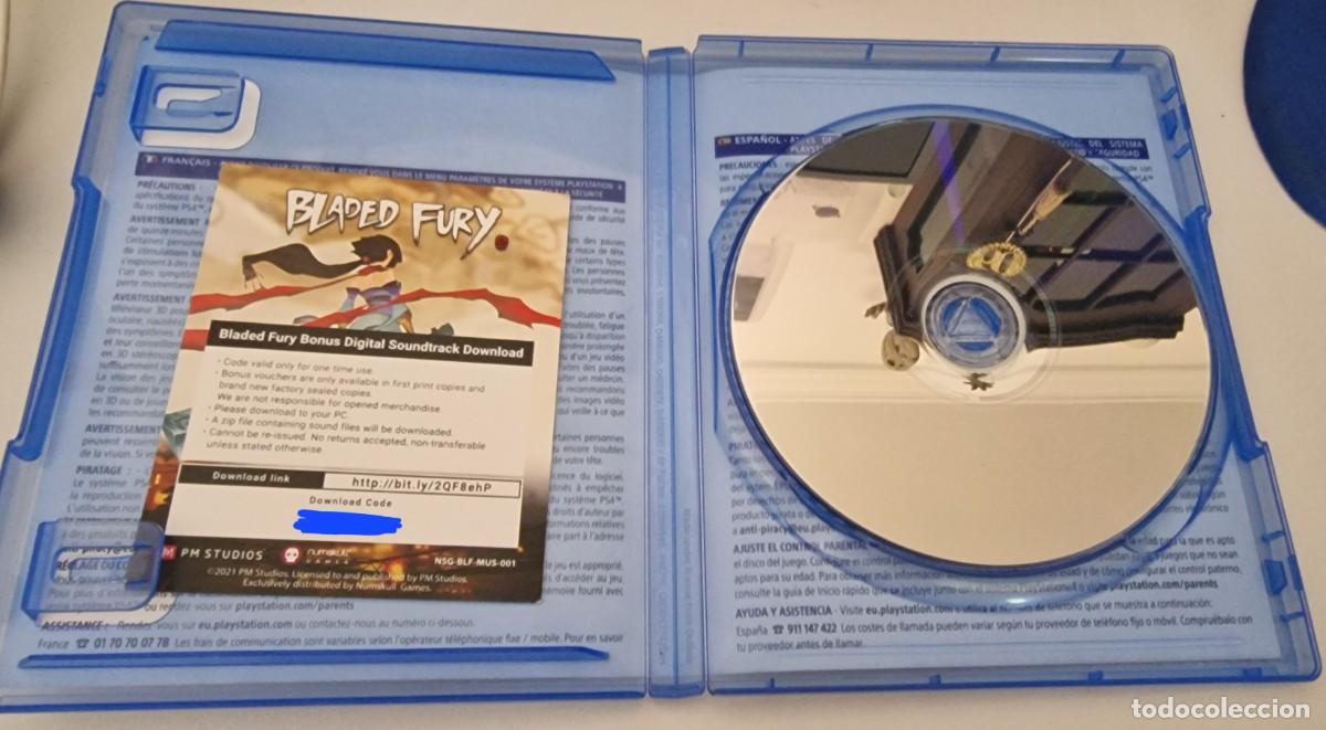 Videojuegos y consolas PS4 de segunda mano: Bladed Fury Playstation 4 - Foto 5
