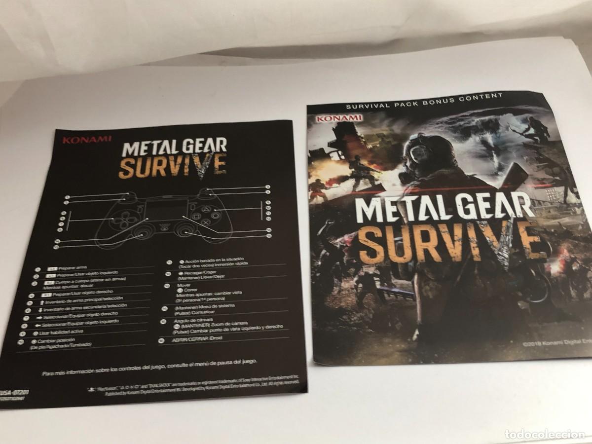 Videojuegos y consolas PS4 de segunda mano: Metal Gear Survive PLAY STATION PS4 &rdquo;&rdquo;&rdquo; - Foto 8