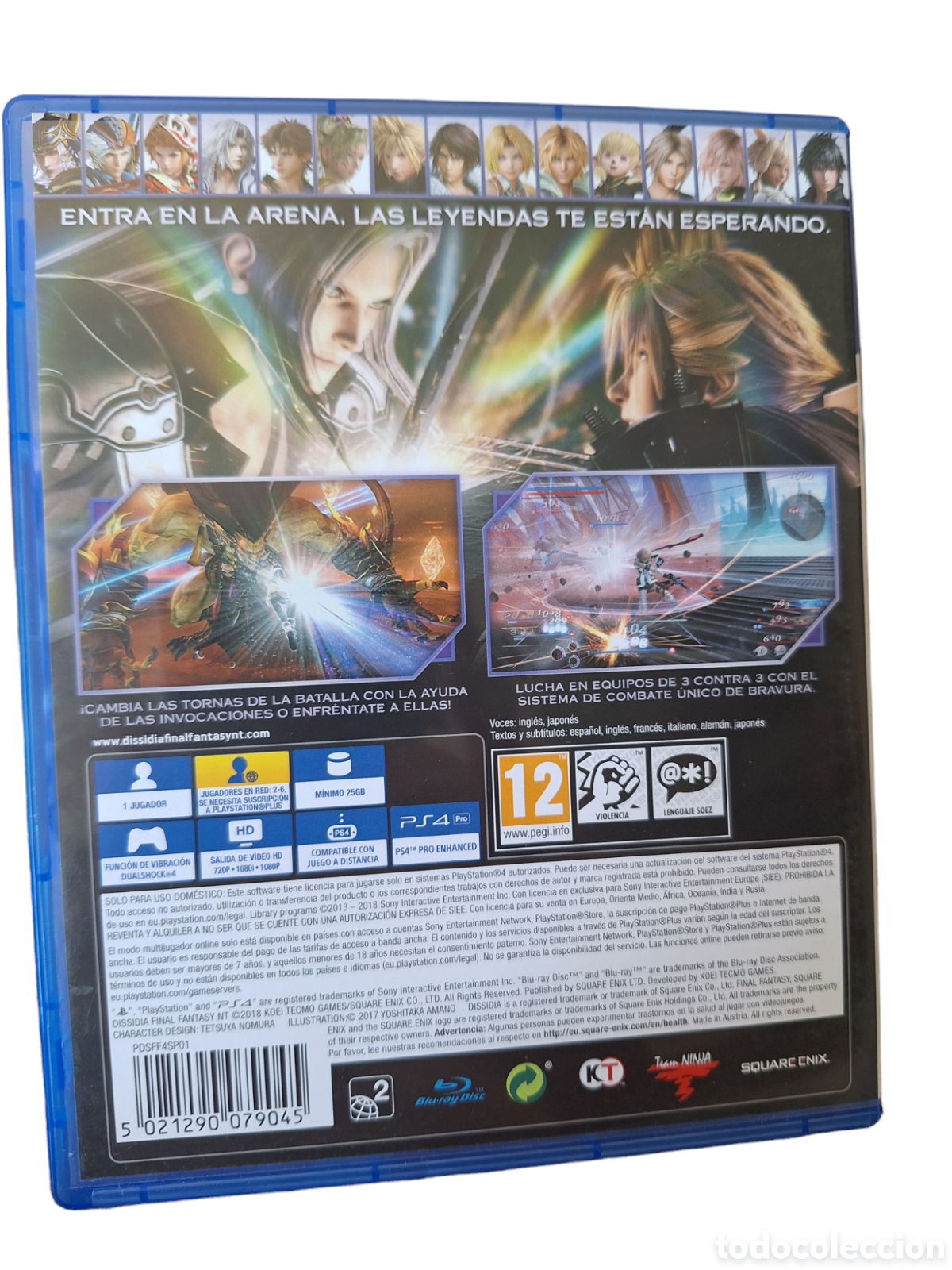 Videojuegos y consolas PS4 de segunda mano: PS4.253 final fantasy dissidia JUEGO PLAYSTATION 4 - Foto 2