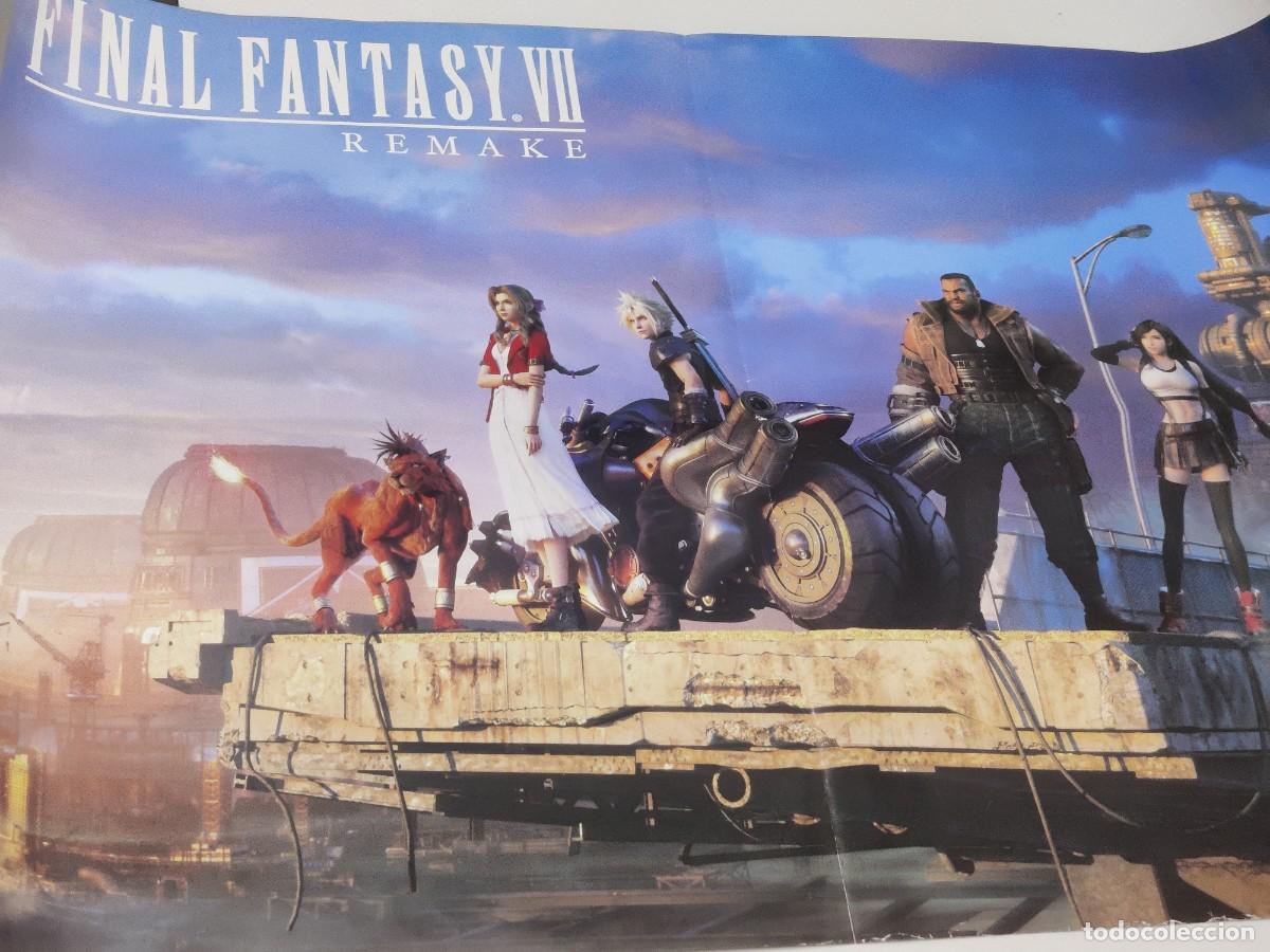 poster final fantasy vii remake - Compra venta en todocoleccion