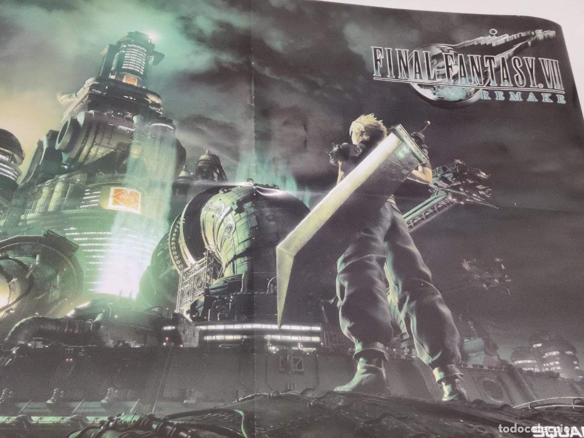 Videojuegos y consolas PS4 de segunda mano: POSTER FINAL FANTASY VII REMAKE - Foto 2