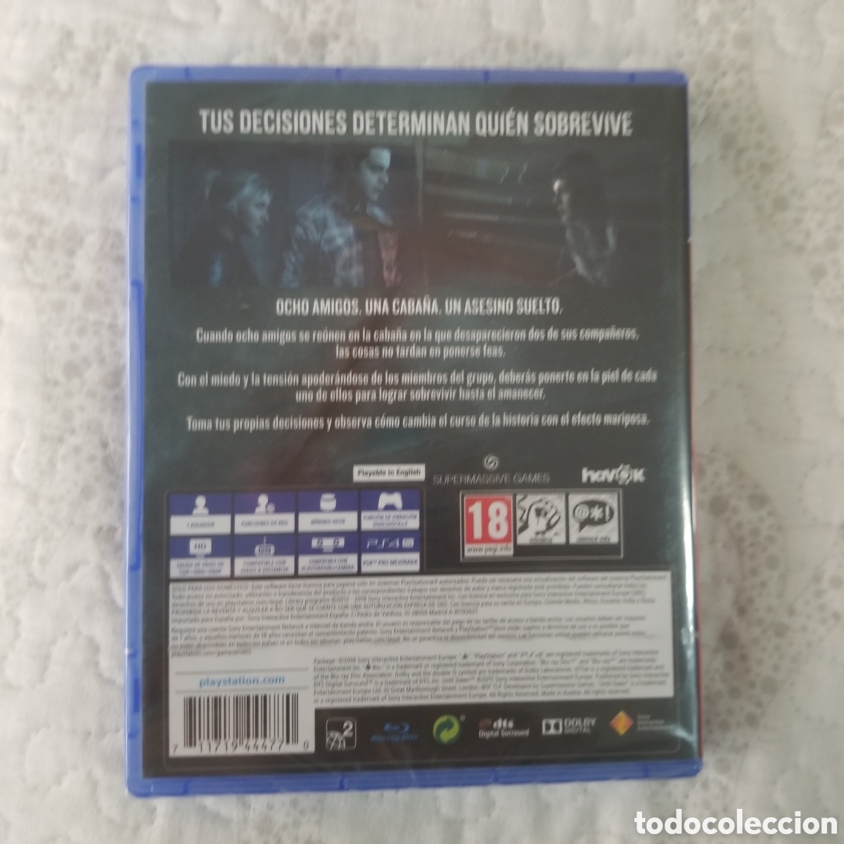 Videojuegos y consolas PS4 de segunda mano: UNTIL DAWN PS4 .precintado - Foto 3