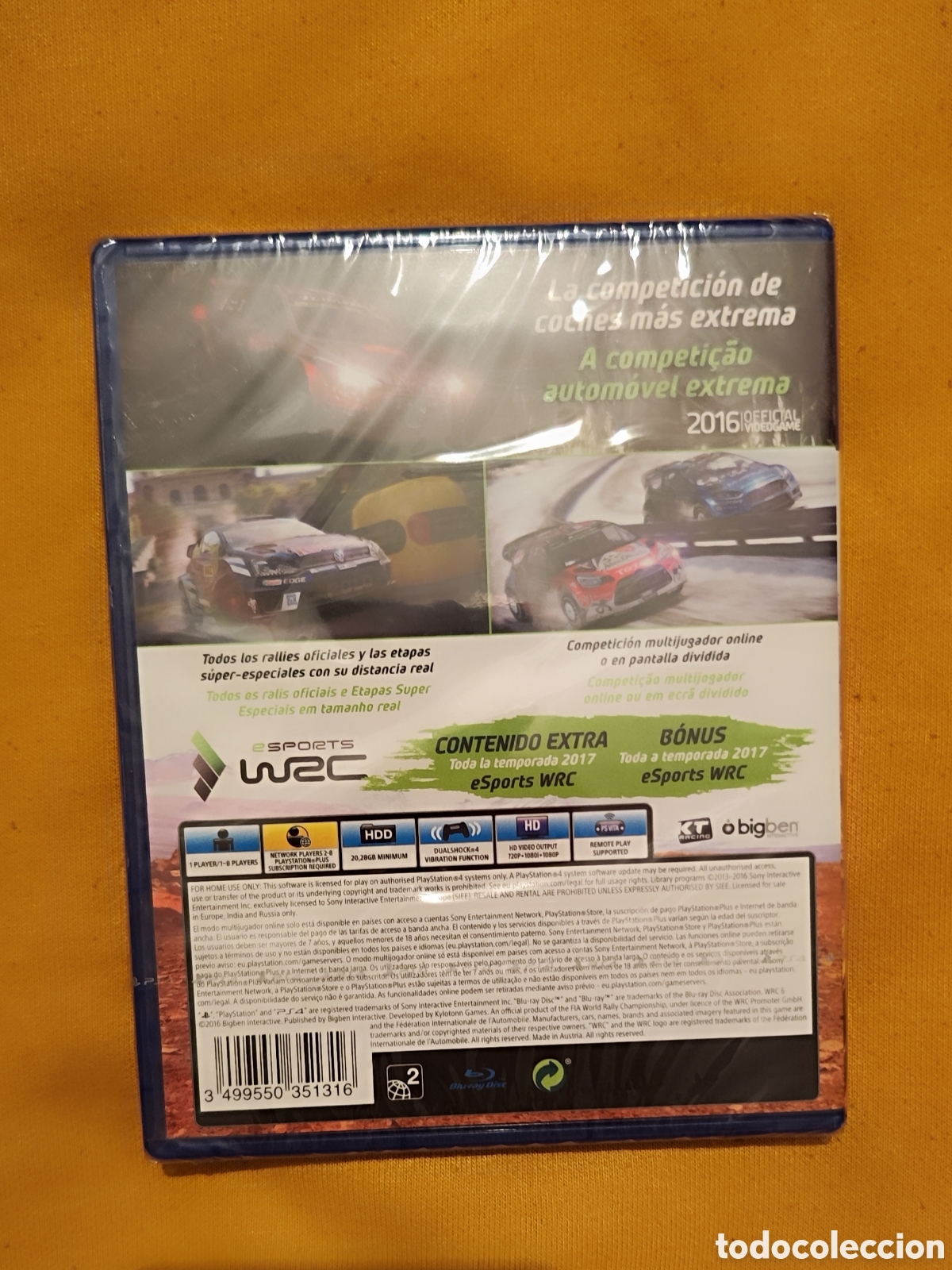 Videojuegos y consolas PS4 de segunda mano: ⚫ LIQUIDACI&Oacute;N ⚫ PS4 WRC 6 PLAYSTATION - Foto 2