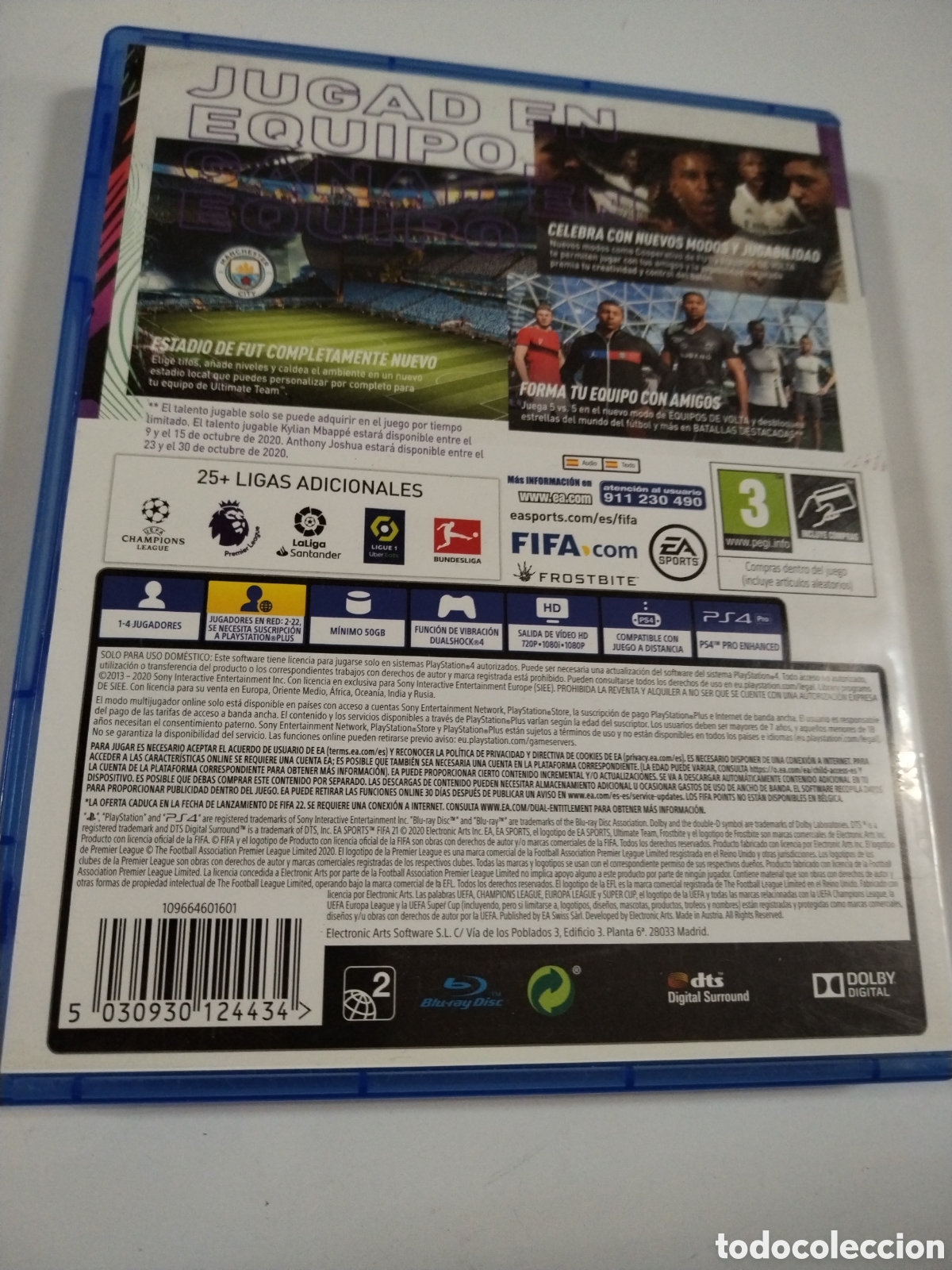 Videojuegos y consolas PS4 de segunda mano: FIFA 21 - PS4. PLAYSTATION 4. - Foto 2