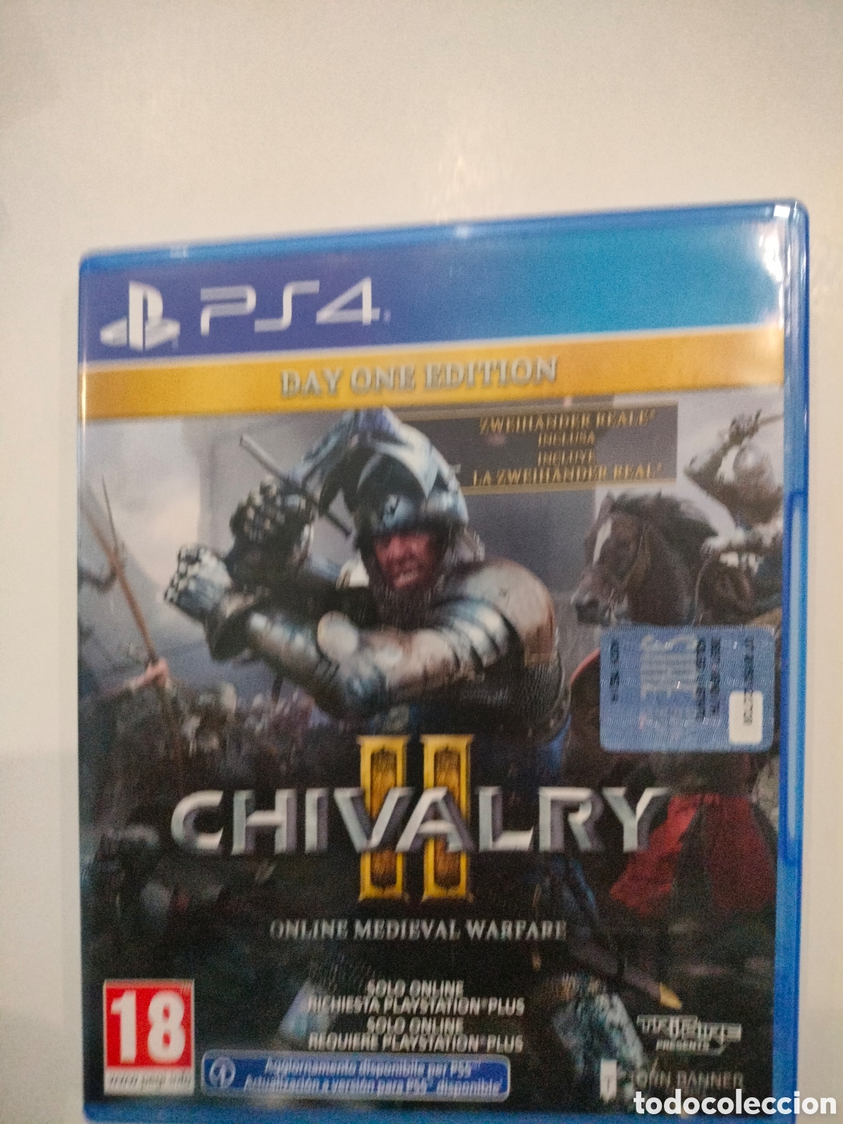 Videojuegos y consolas PS4 de segunda mano: Juego PS4 Chivalry II. PlayStation - Foto 1