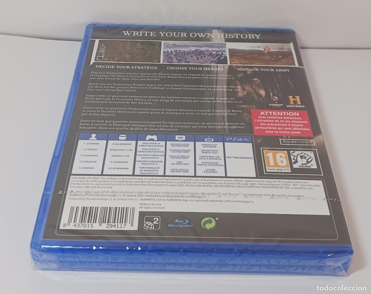 Videojuegos y consolas PS4 de segunda mano: NUMANTIA PS4 PAL EUROPA PRECINTADO - Foto 7
