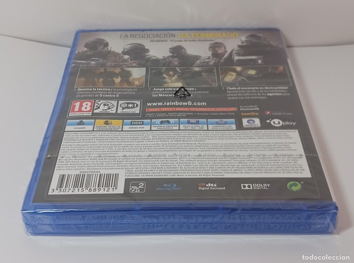 Videojuegos y consolas PS4 de segunda mano: RAINBOW SIX SIEGE PS4 ESPA&Ntilde;OL PRECINTADO - Foto 7