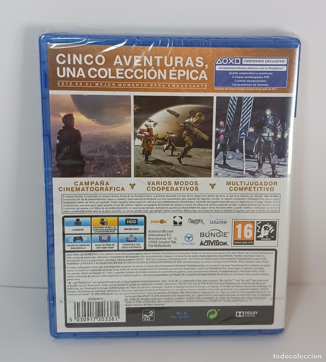 Videojuegos y consolas PS4 de segunda mano: DESTINY LA COLECCI&Oacute;N PS4 PAL ESP PRECINTADO - Foto 2