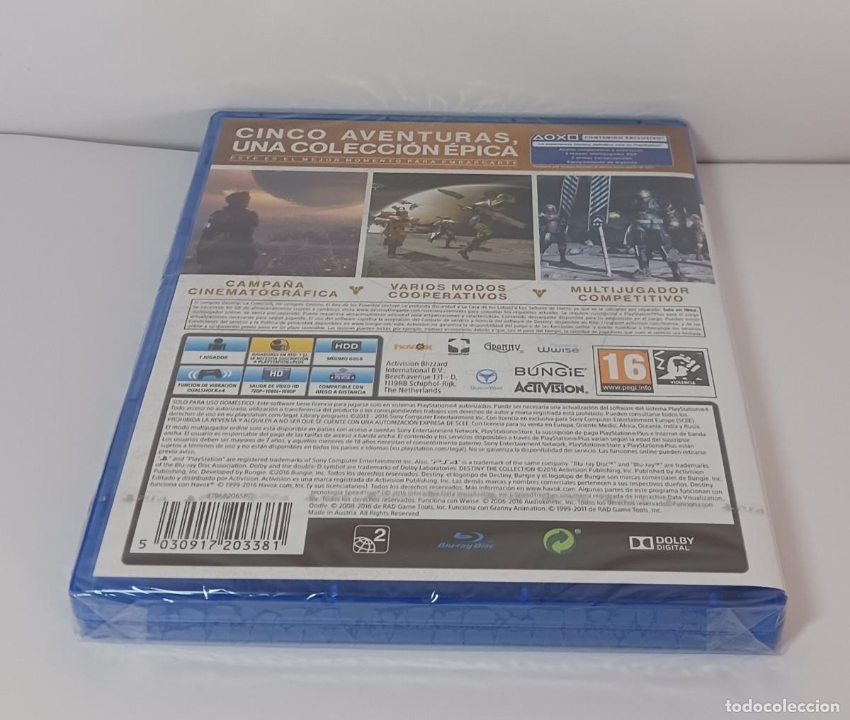 Videojuegos y consolas PS4 de segunda mano: DESTINY LA COLECCI&Oacute;N PS4 PAL ESP PRECINTADO - Foto 7