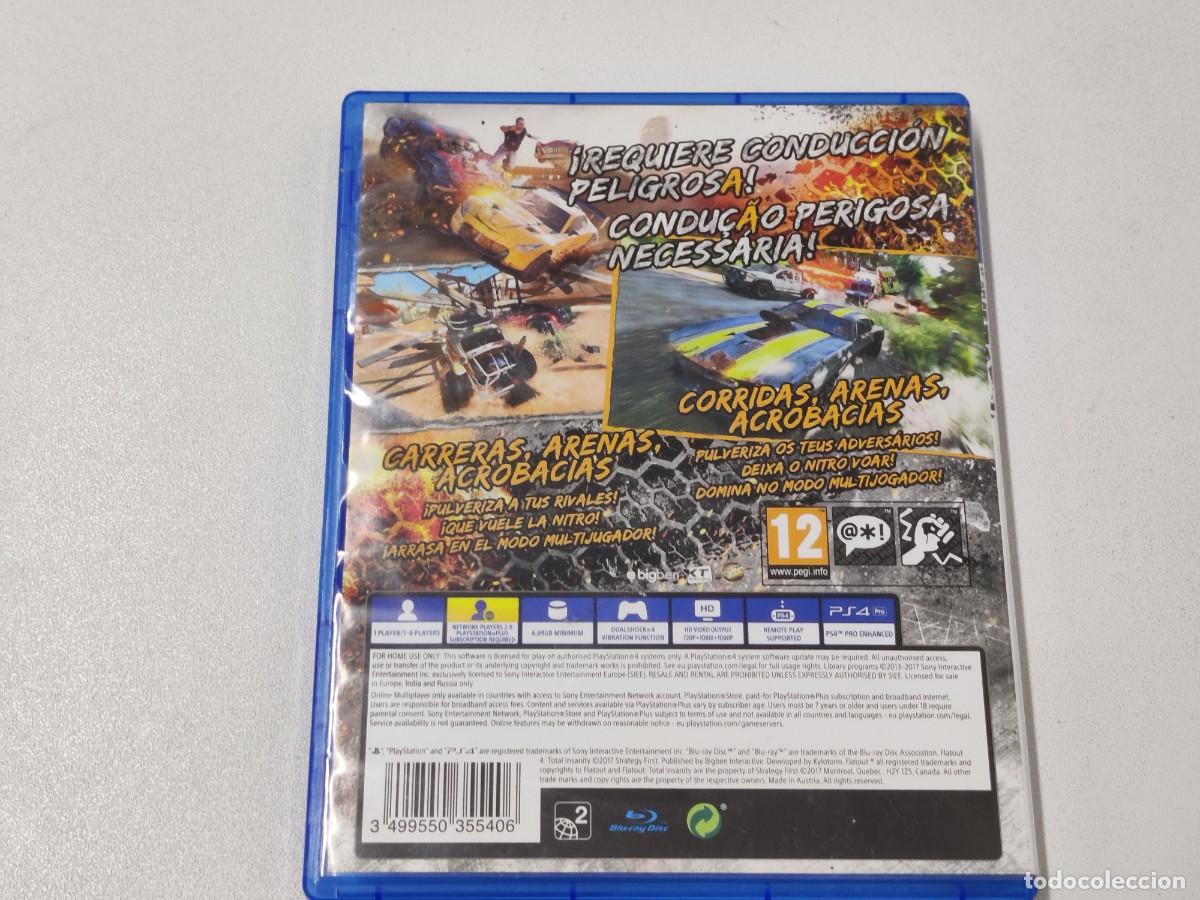 Videojuegos y consolas PS4 de segunda mano: FLATOUT TOTAL INSANITY . PS4 - Foto 2