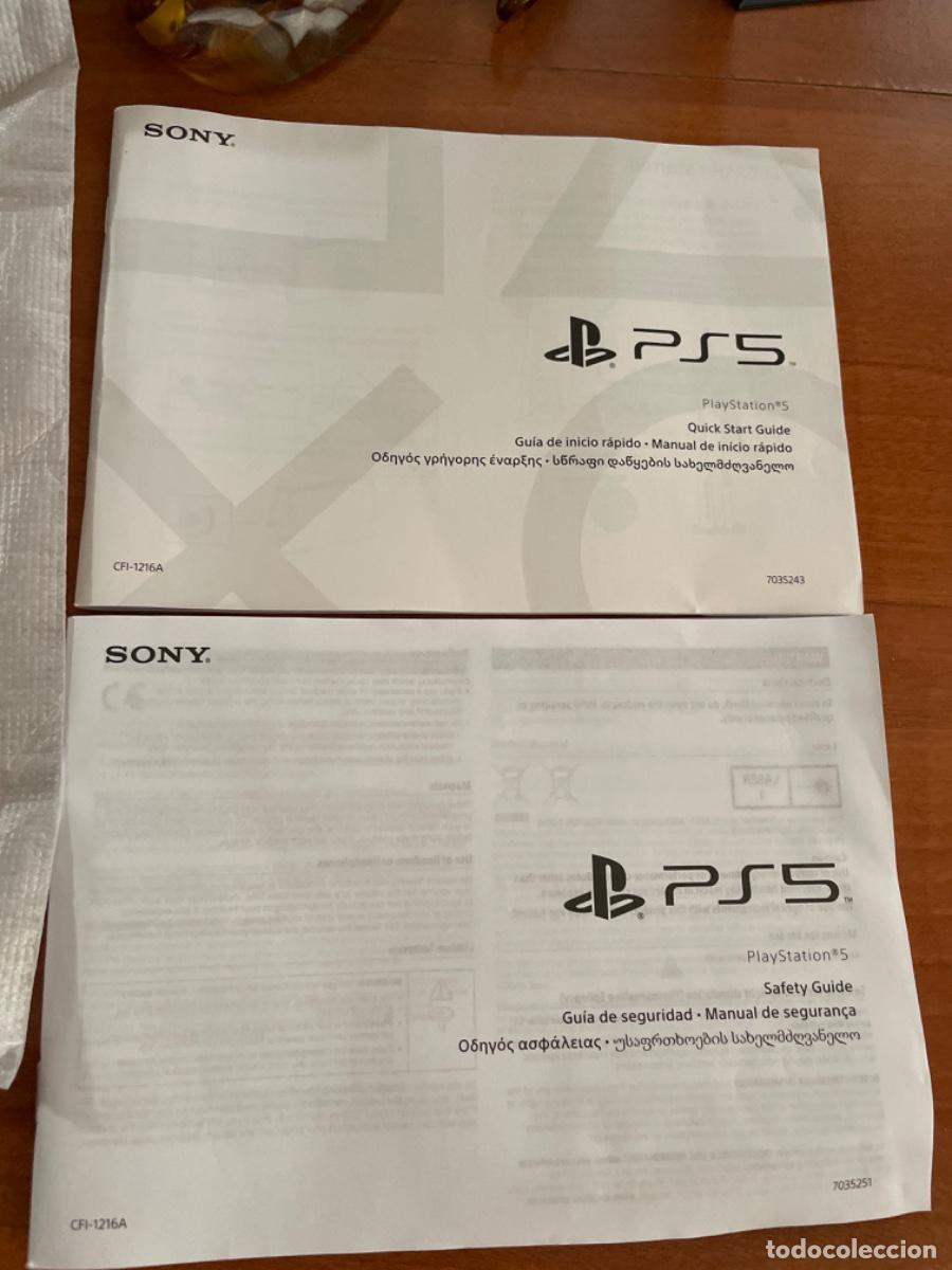 Videojuegos y consolas PS4 de segunda mano: Instrucciones y documentaci&oacute;n PlayStation cinco - Foto 2