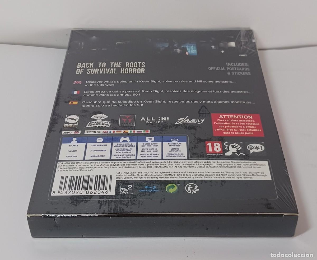 Videojuegos y consolas PS4 de segunda mano: DAYMARE 1998 BLACK EDITION PS4 PAL EU PRECINTADO - Foto 7