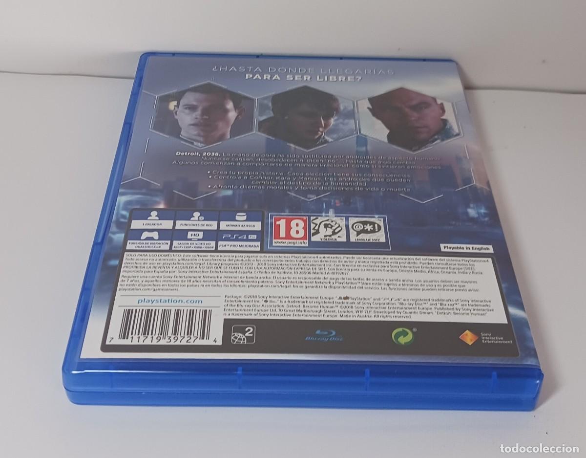 Videojuegos y consolas PS4 de segunda mano: DETROIT BECAME HUMAN PS4 PAL ESP - Foto 7