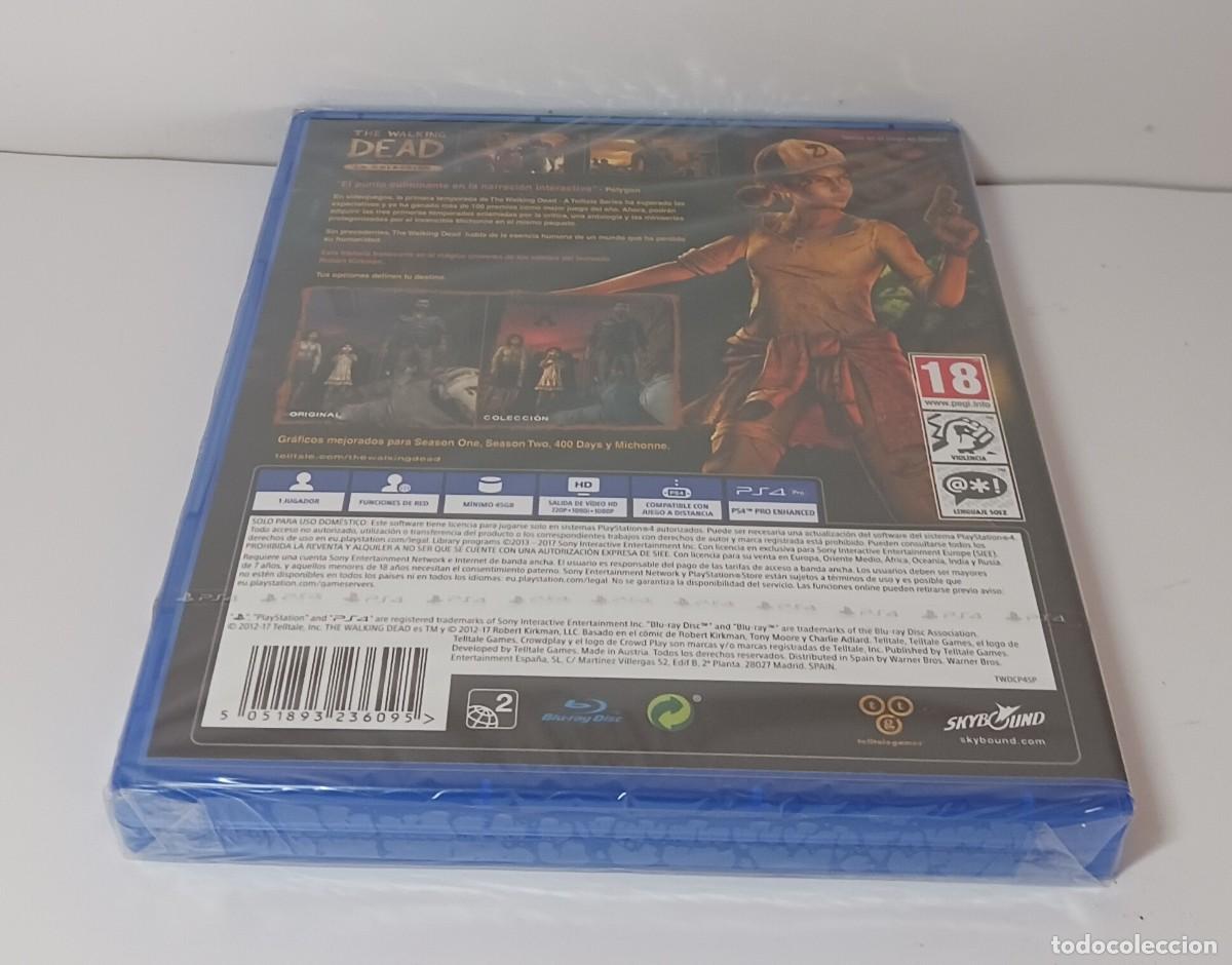 Videojuegos y consolas PS4 de segunda mano: THE WALKING DEAD LA COLECCI&Oacute;N PS4 PAL ESP PRECINTADO - Foto 7
