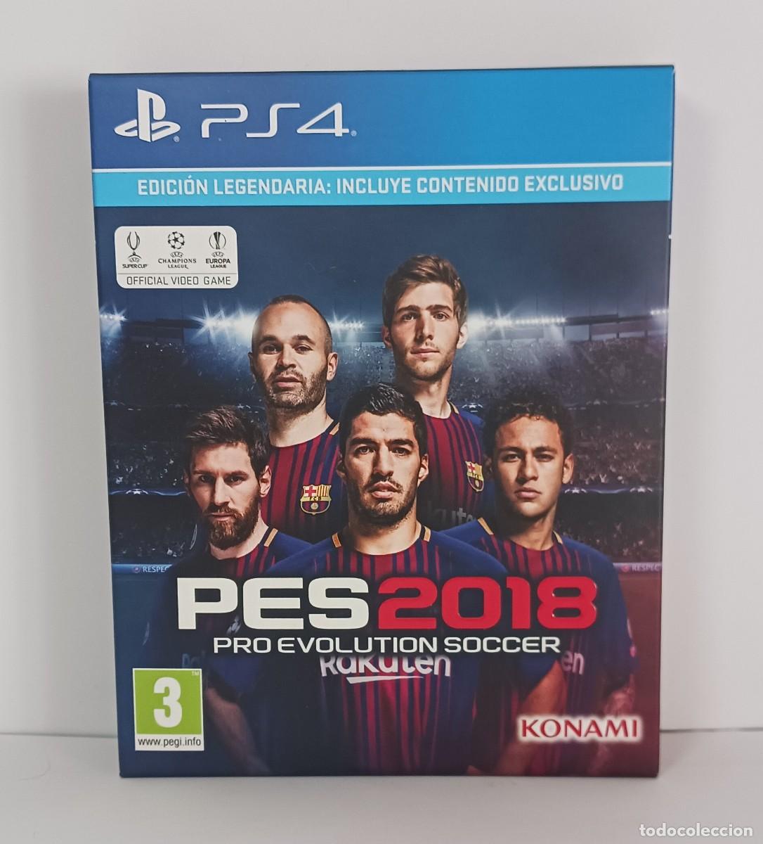 Videojuegos y consolas PS4 de segunda mano: PRO EVOLUTION SOCCER 2018 ED. LEGENDARIA PS4 - Foto 2