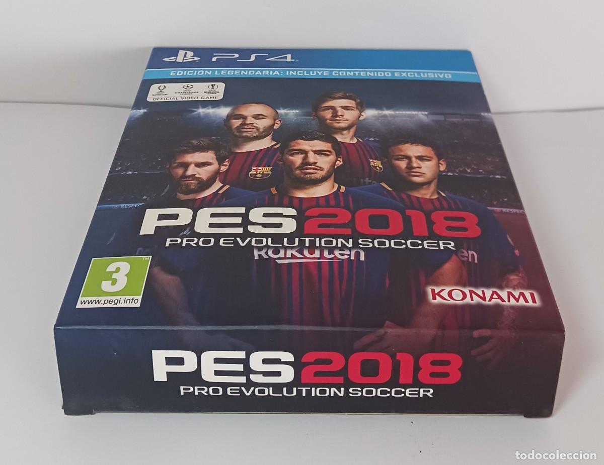 Videojuegos y consolas PS4 de segunda mano: PRO EVOLUTION SOCCER 2018 ED. LEGENDARIA PS4 - Foto 5