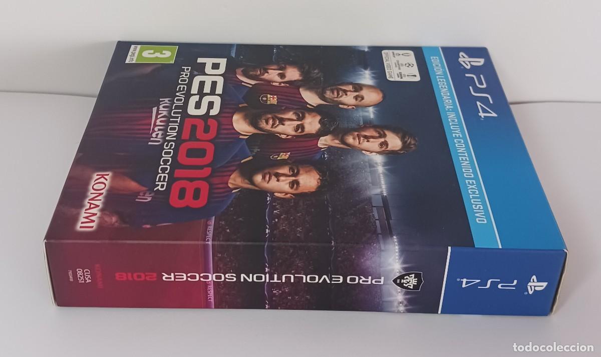 Videojuegos y consolas PS4 de segunda mano: PRO EVOLUTION SOCCER 2018 ED. LEGENDARIA PS4 - Foto 6