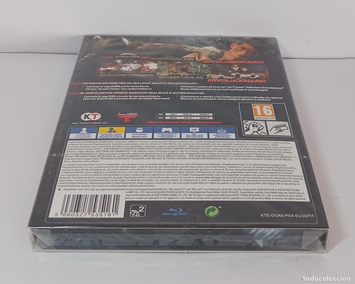 Videojuegos y consolas PS4 de segunda mano: DEAD OR ALIVE 6 PS4 PAL EU PRECINTADO - Foto 7