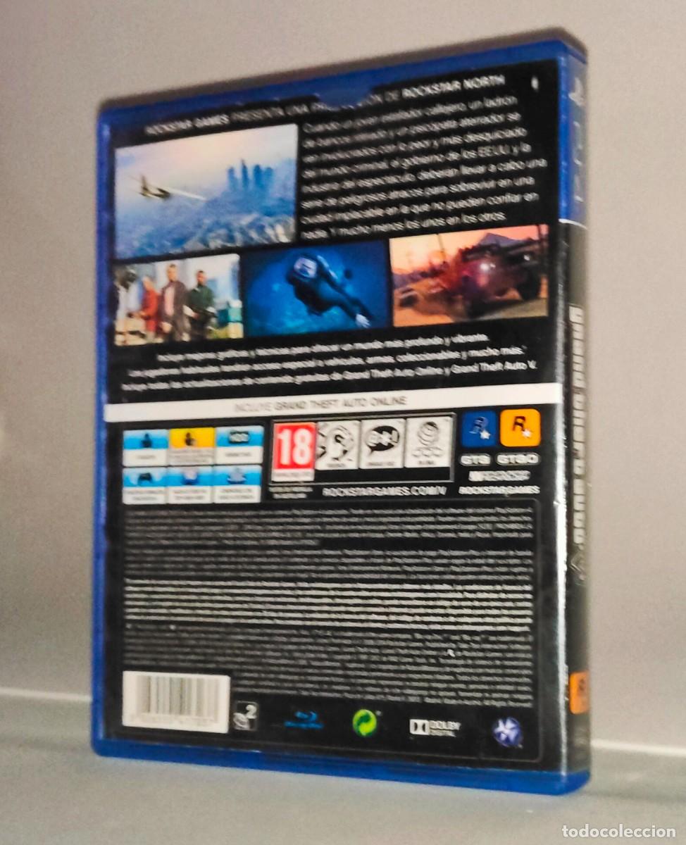 Videojuegos y consolas PS4 de segunda mano: PS4 &bull; GRAND TEFT AUTO V (CAJA VAC&Iacute;A) - Foto 2