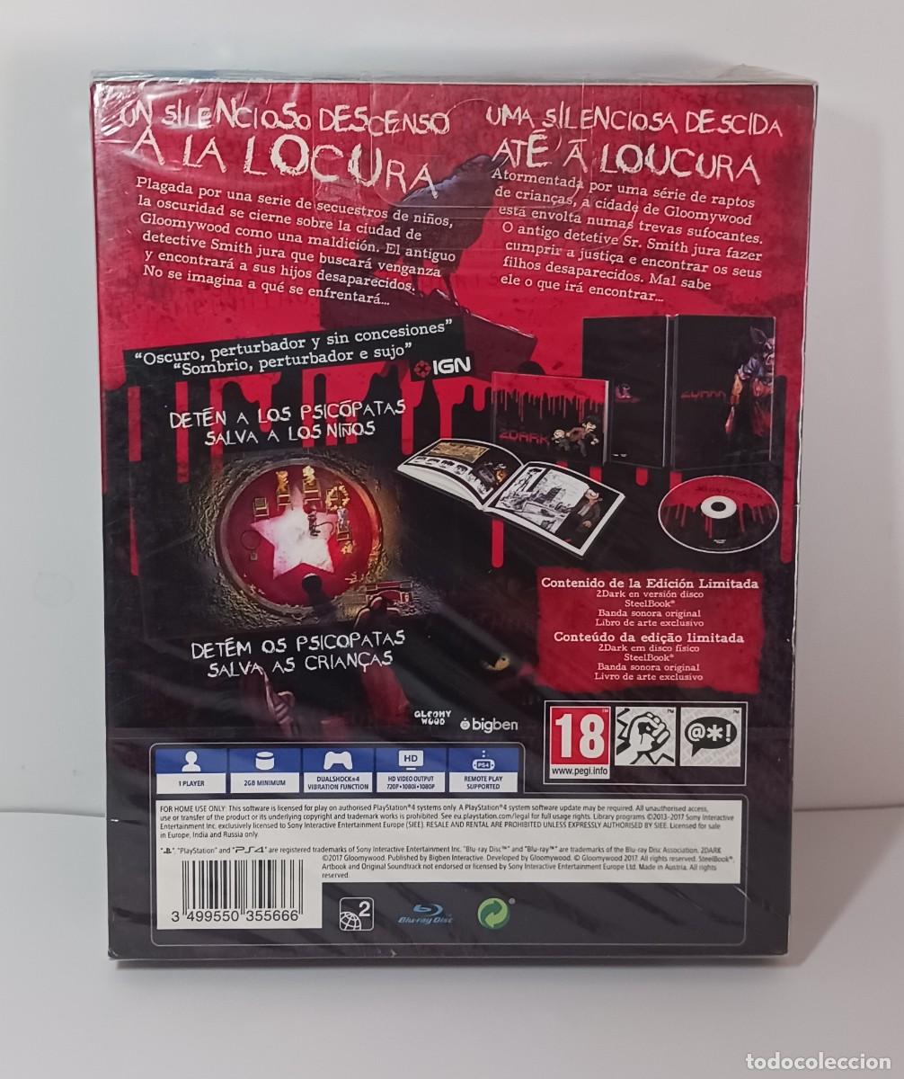 Videojuegos y consolas PS4 de segunda mano: 2DARK EDICI&Oacute;N LIMITADA PS4 PAL PRECINTADO - Foto 3