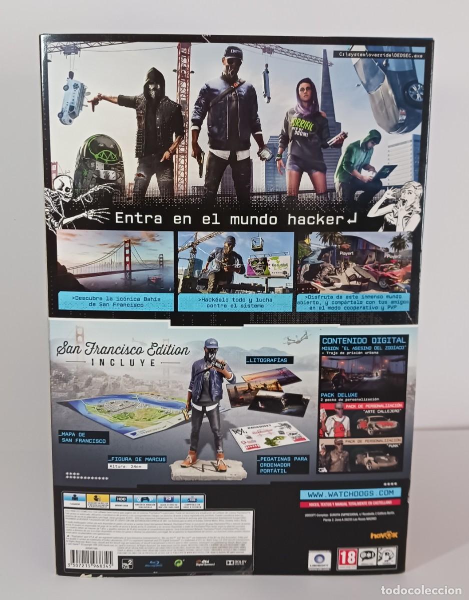 Videojuegos y consolas PS4 de segunda mano: WATCH DOGS 2 SAN FRANCISCO EDITION PS4 - Foto 8