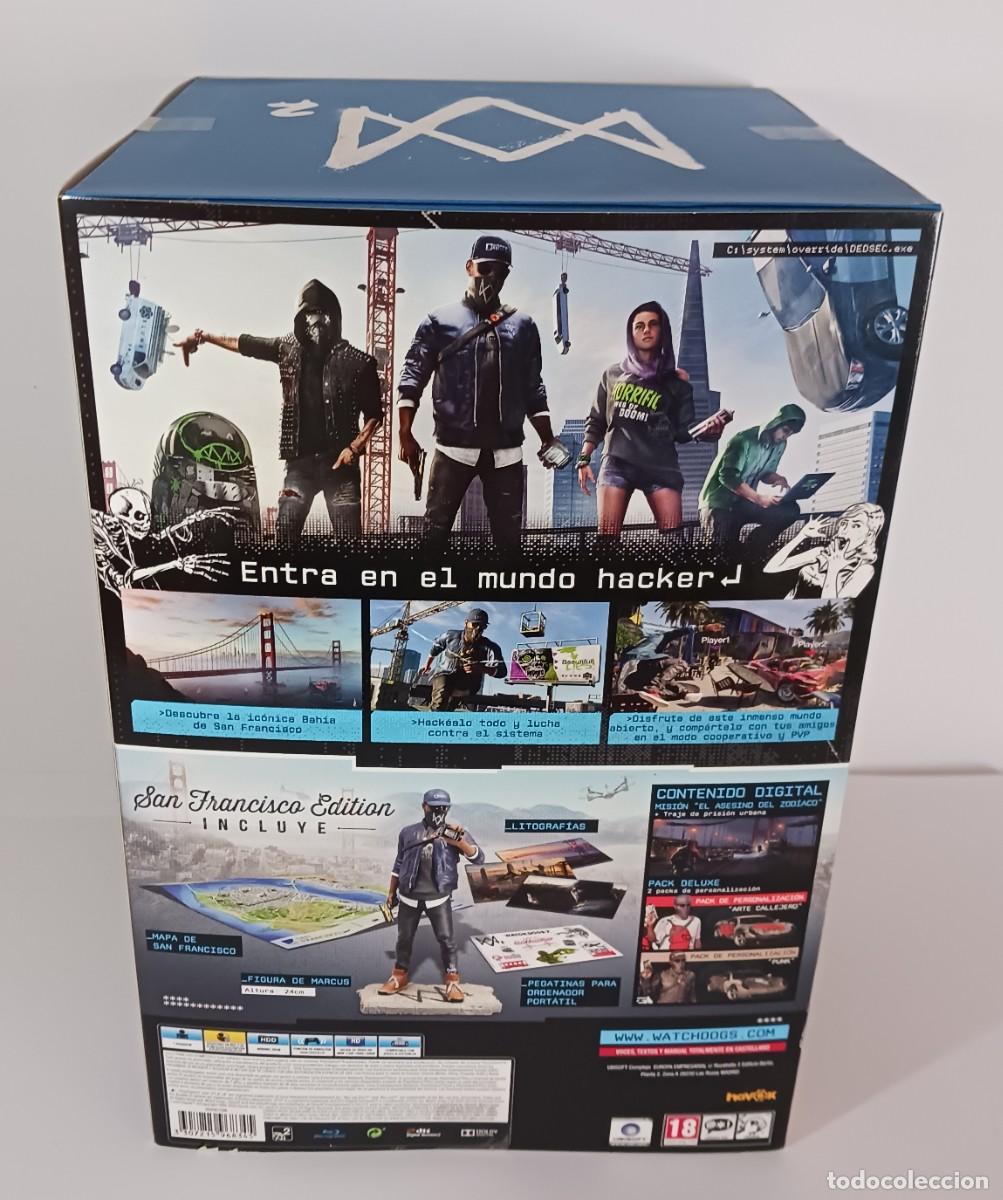 Videojuegos y consolas PS4 de segunda mano: WATCH DOGS 2 SAN FRANCISCO EDITION PS4 - Foto 9