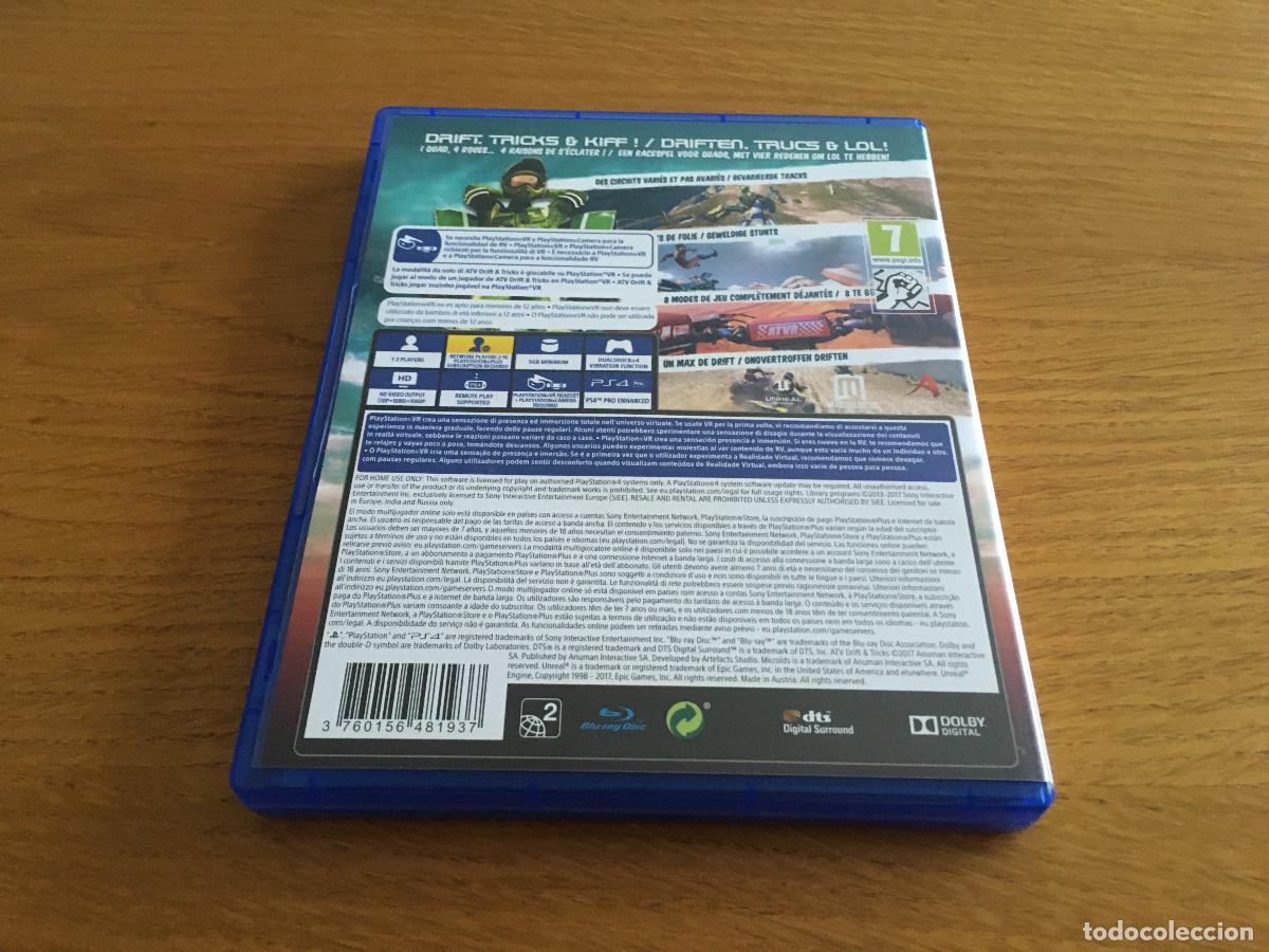 Videojuegos y consolas PS4 de segunda mano: ATV Drift tricks para PS4 (Compatible con VR) - Foto 2