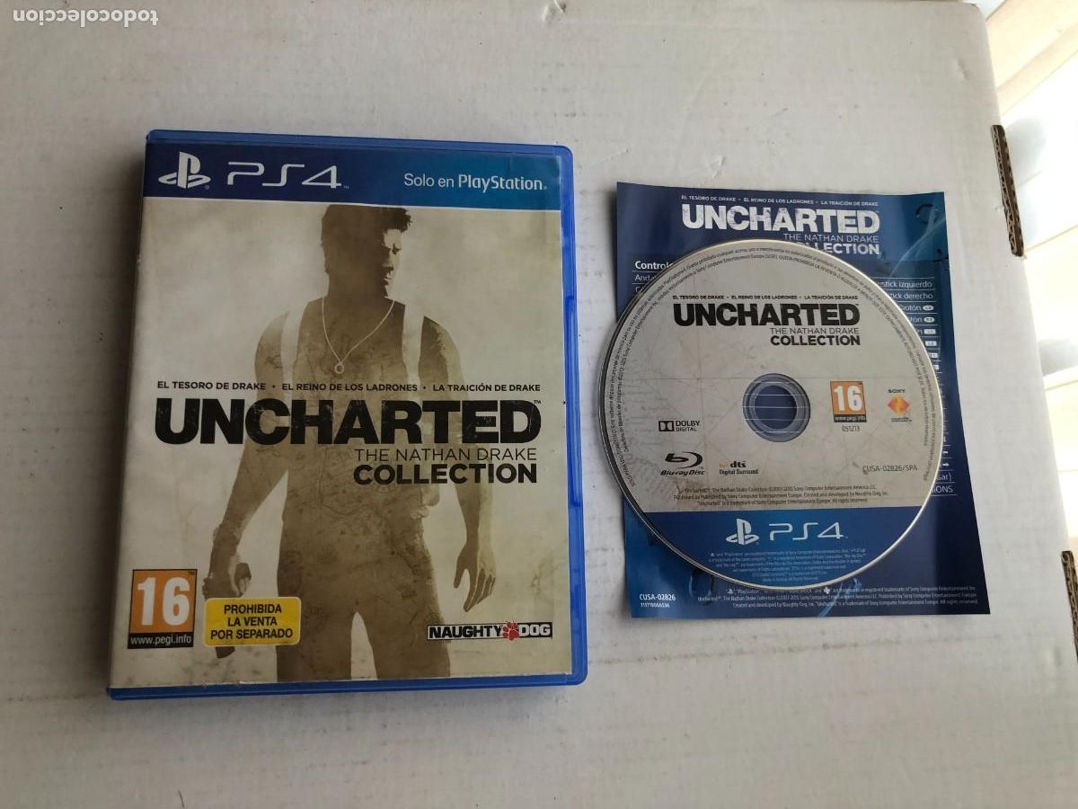 Videojuegos y consolas PS4 de segunda mano: UNCHARTED THE NATHAN DRAKE COLLECTION - PS4 PLAYSTATION 4 PLAY STATION KREATEN