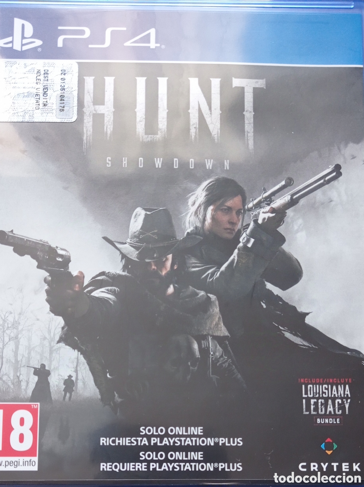 Videojuegos y consolas PS4 de segunda mano: Hunt: Showdown PS4 (codigo sin usar en el interior) - Foto 1