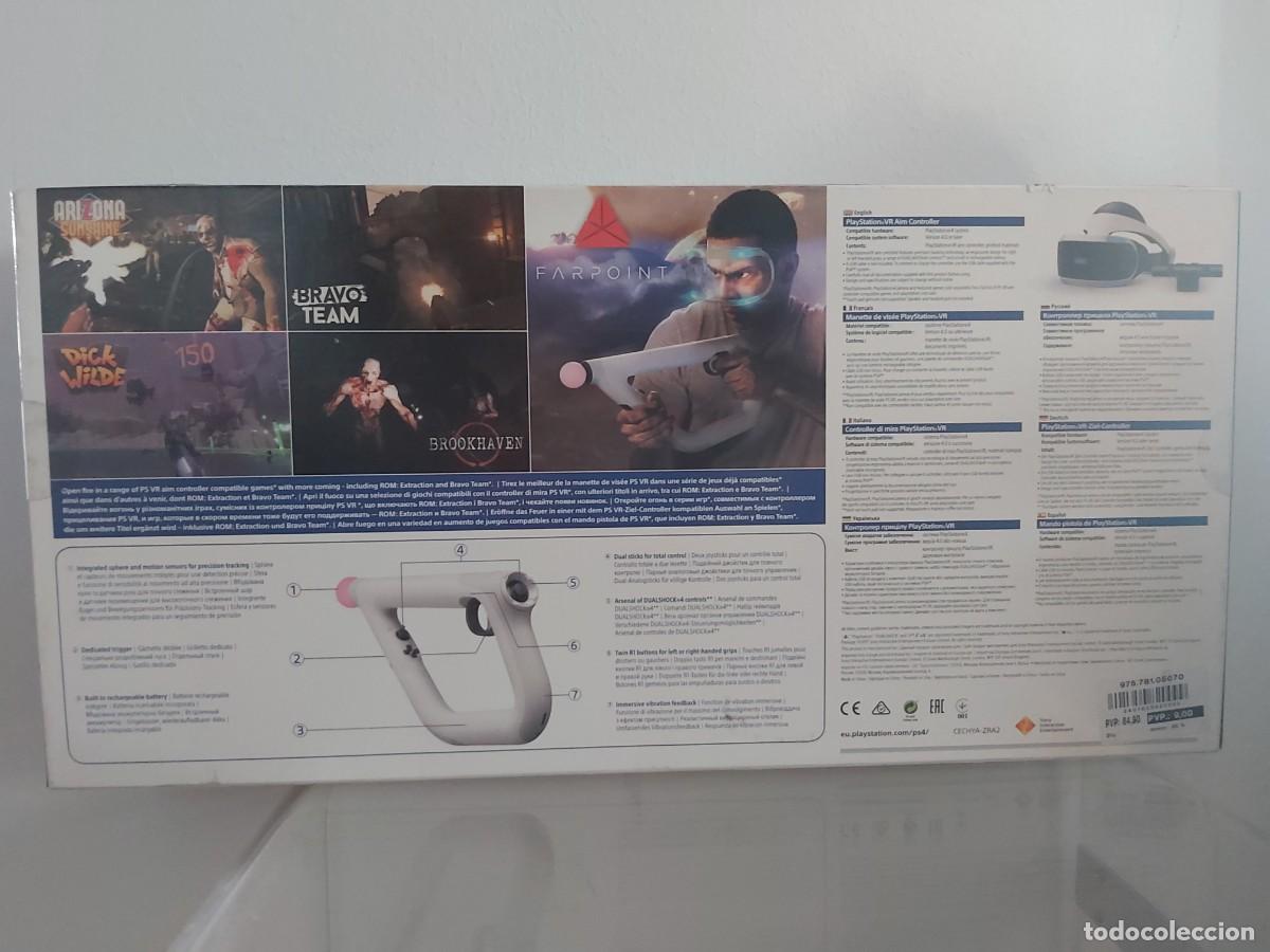 Videojuegos y consolas PS4 de segunda mano: VR Aim Controller - ACCESORIO PS4 A ESTRENAR (ESP) - Foto 2