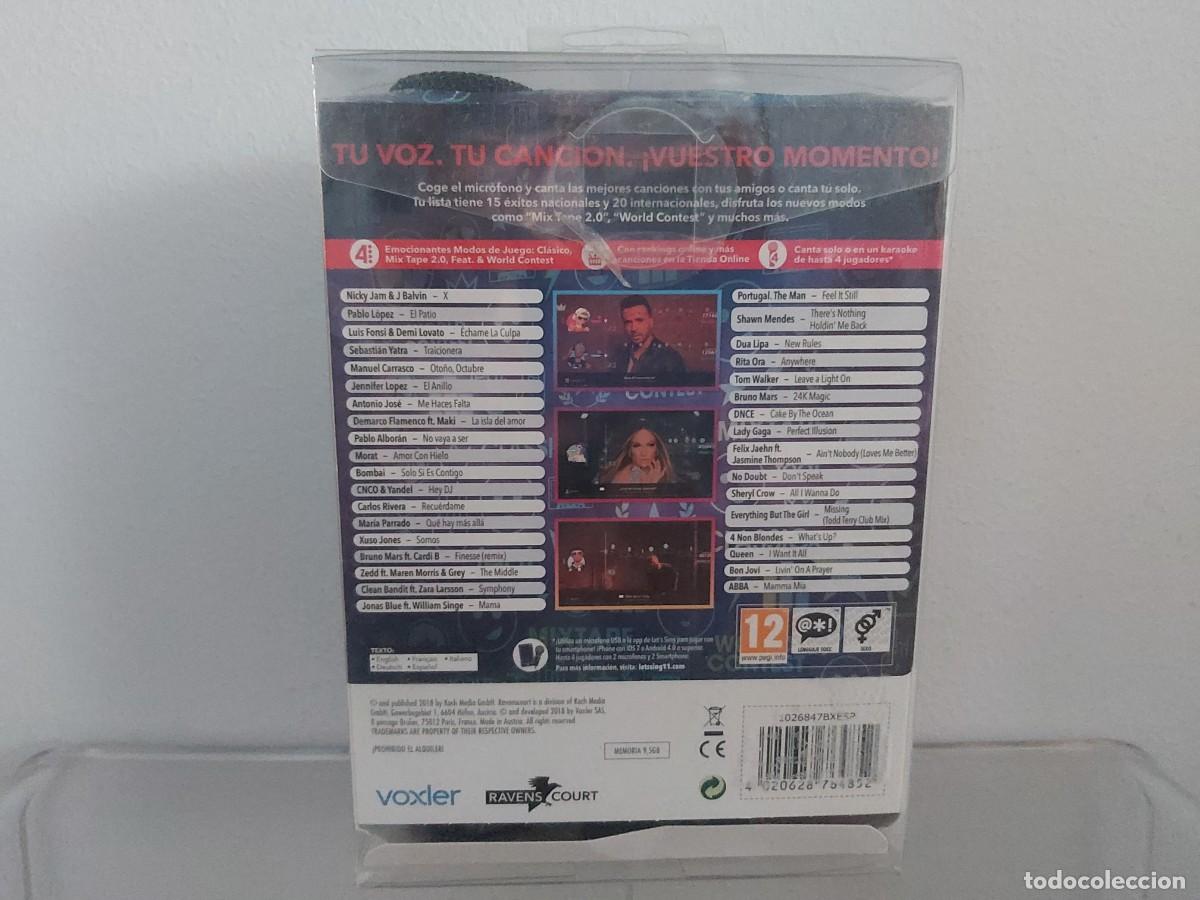 Videojuegos y consolas PS4 de segunda mano: Lets Sing 11 (con microfonos) - VIDEOJUEGO PS4 A ESTRENAR (PAL ESP) - Foto 2