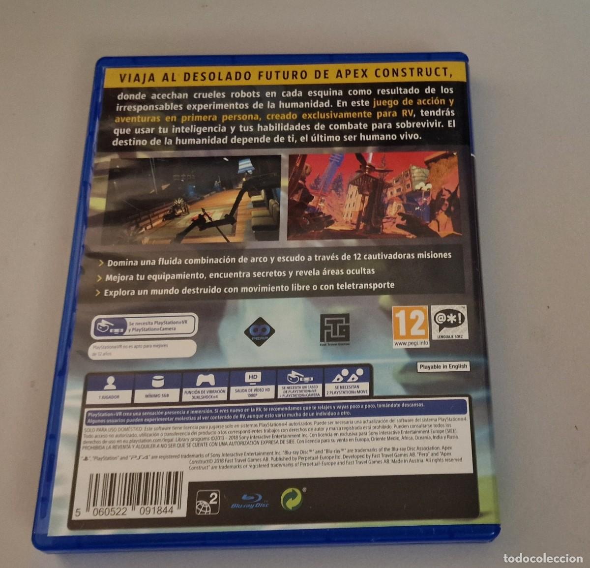 Videojuegos y consolas PS4 de segunda mano: Apex Construct Playstation 4 VR - Foto 2