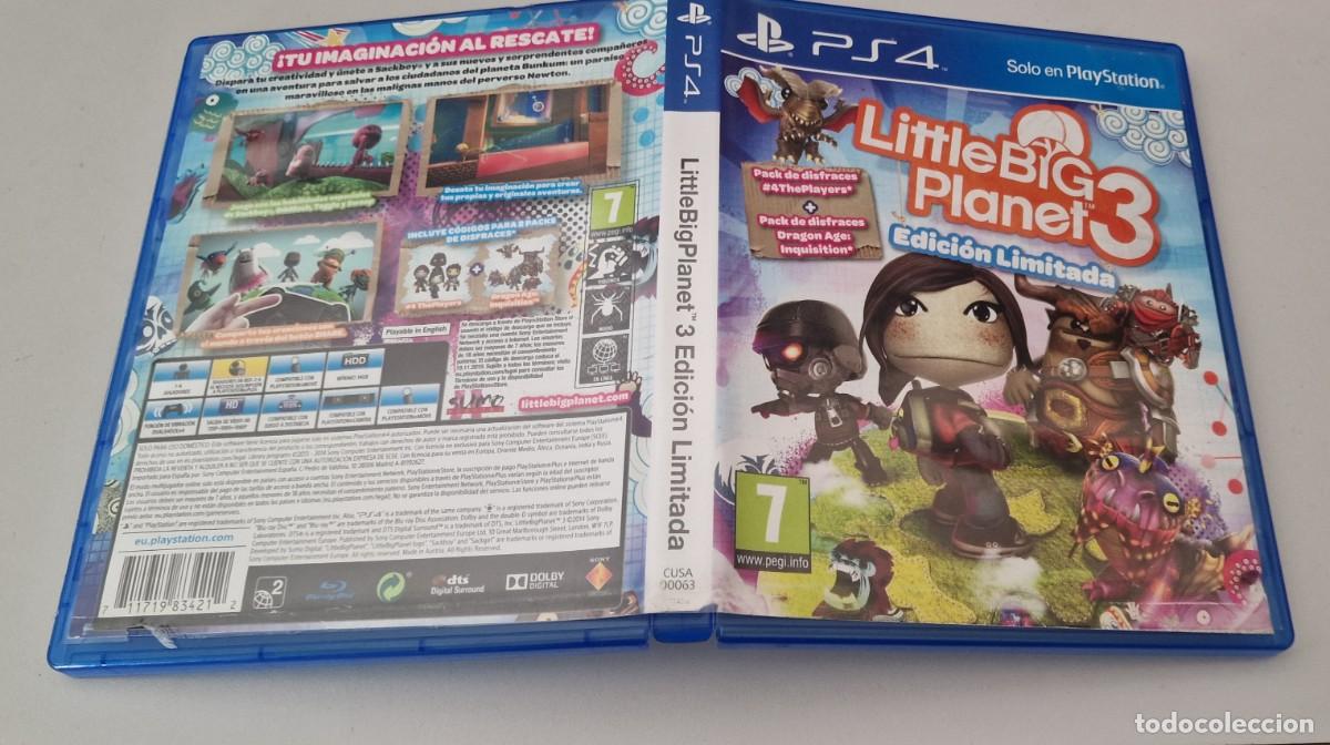 Videojuegos y consolas PS4 de segunda mano: Little Big Planet 3 Edici&oacute;n Limitada Ps4 - Foto 3