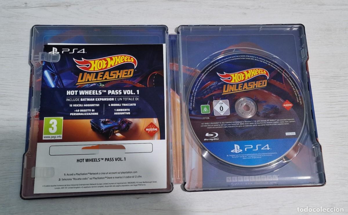 Videojuegos y consolas PS4 de segunda mano: Hot Wheels Unleashed Steelbook Ps4 - Foto 4