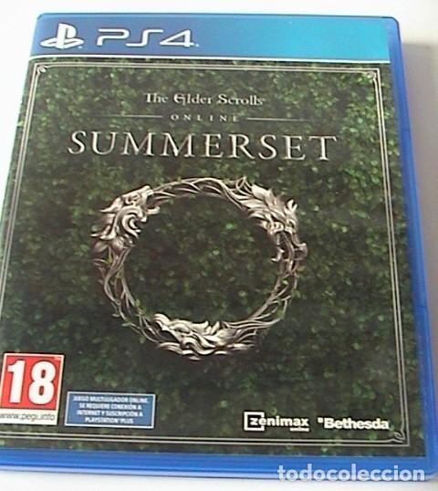 Videojuegos y consolas PS4 de segunda mano: SUMMERSET . THE ELDER SCROLLS .ONLINE. PS4 - Foto 1