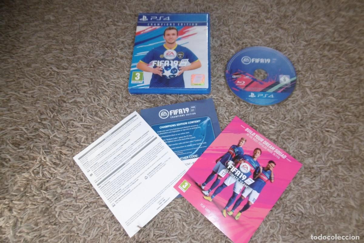Videojuegos y consolas PS4 de segunda mano: PS4 PLAYSTATION FIFA 19. ESPA&Ntilde;OL. - Foto 1