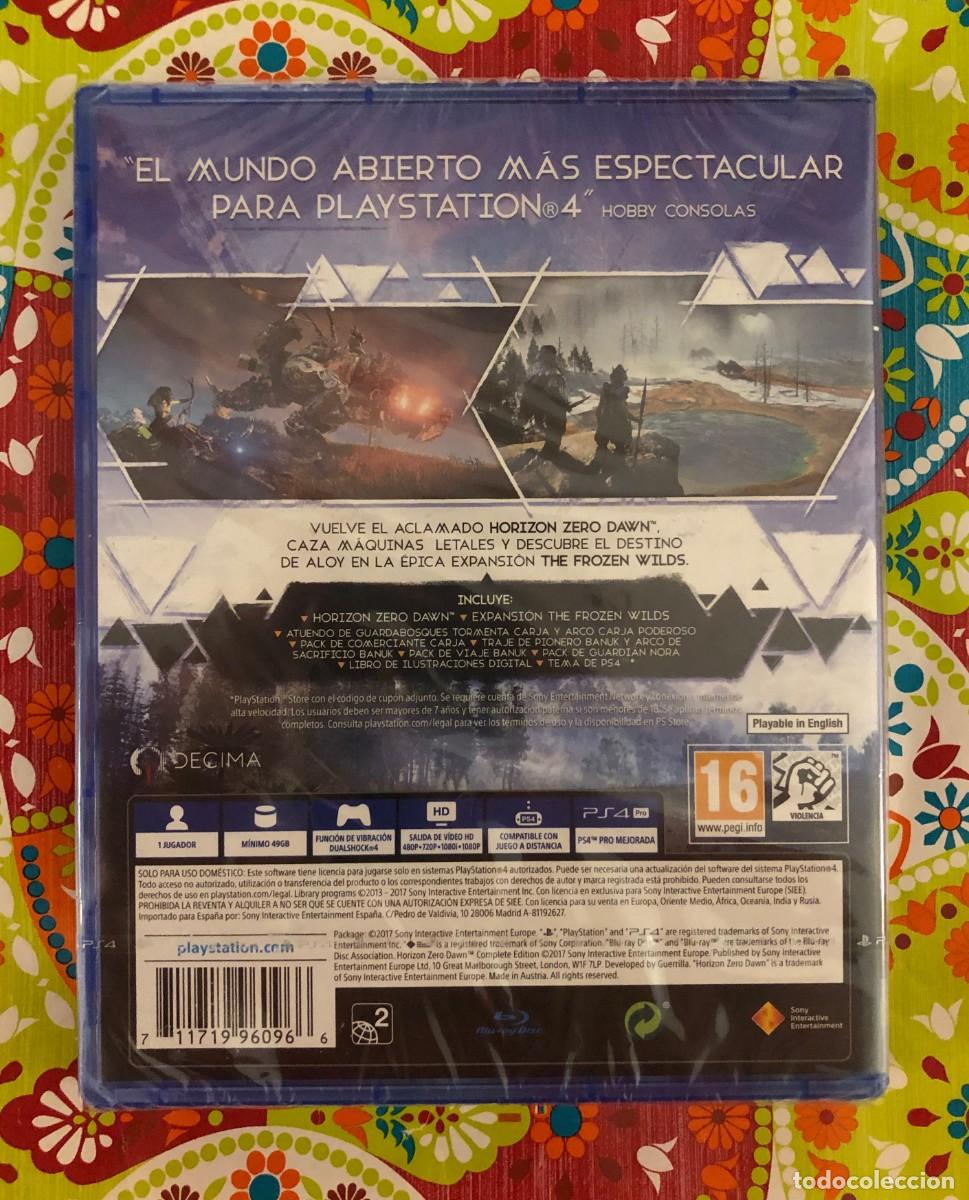 Videojuegos y consolas PS4 de segunda mano: Horizon Zero Dawn - Complete Edition PS4 Pal/Espa&ntilde;a PRECINTADO!!! - Foto 2