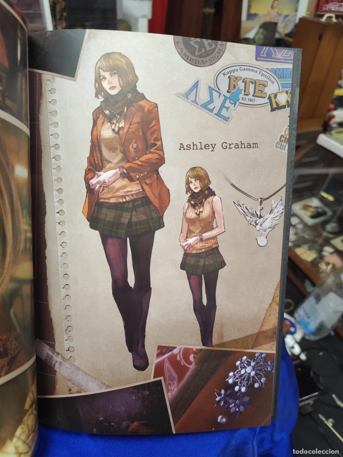 Videojuegos y consolas PS4 de segunda mano: Resident Evil 4 Remake libro de arte Capcom con mapa - Foto 4