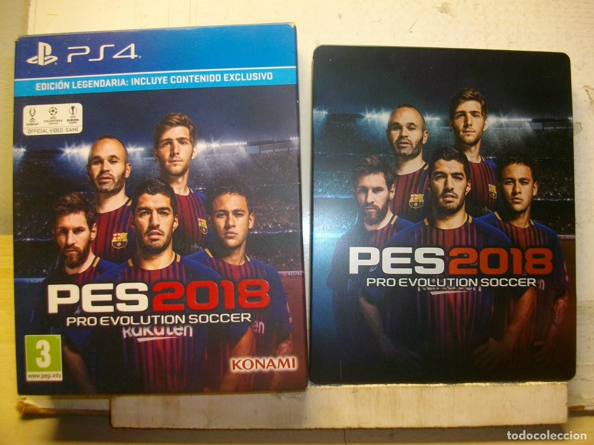 Videojuegos y consolas PS4 de segunda mano: Pro Evolution Soccer 2018 Edicion Legendaria SONY PS4 - Foto 1