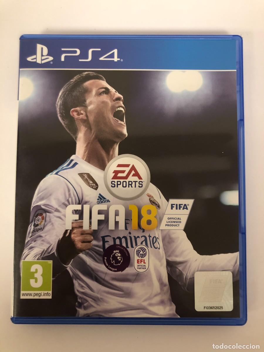 Videojuegos y consolas PS4 de segunda mano: FIFA 18. PLAYSTATION 4 COMPLETO. PAL ESPA&Ntilde;A - Foto 1