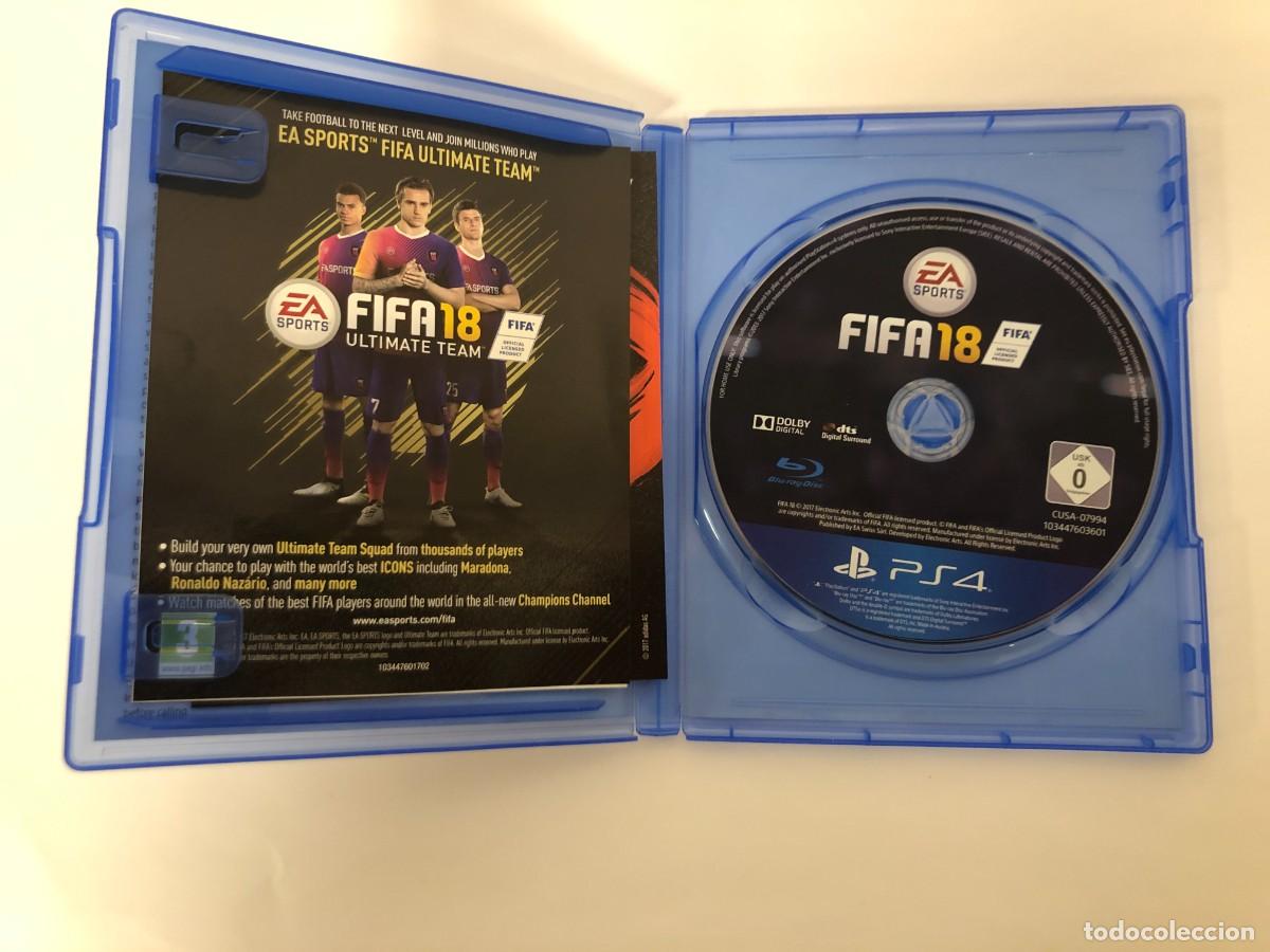 Videojuegos y consolas PS4 de segunda mano: FIFA 18. PLAYSTATION 4 COMPLETO. PAL ESPA&Ntilde;A - Foto 5