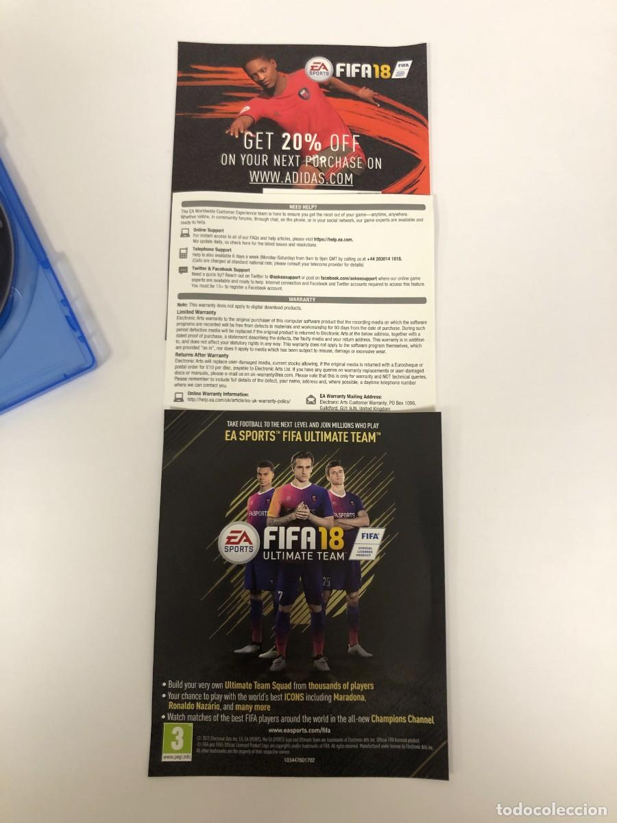 Videojuegos y consolas PS4 de segunda mano: FIFA 18. PLAYSTATION 4 COMPLETO. PAL ESPA&Ntilde;A - Foto 6