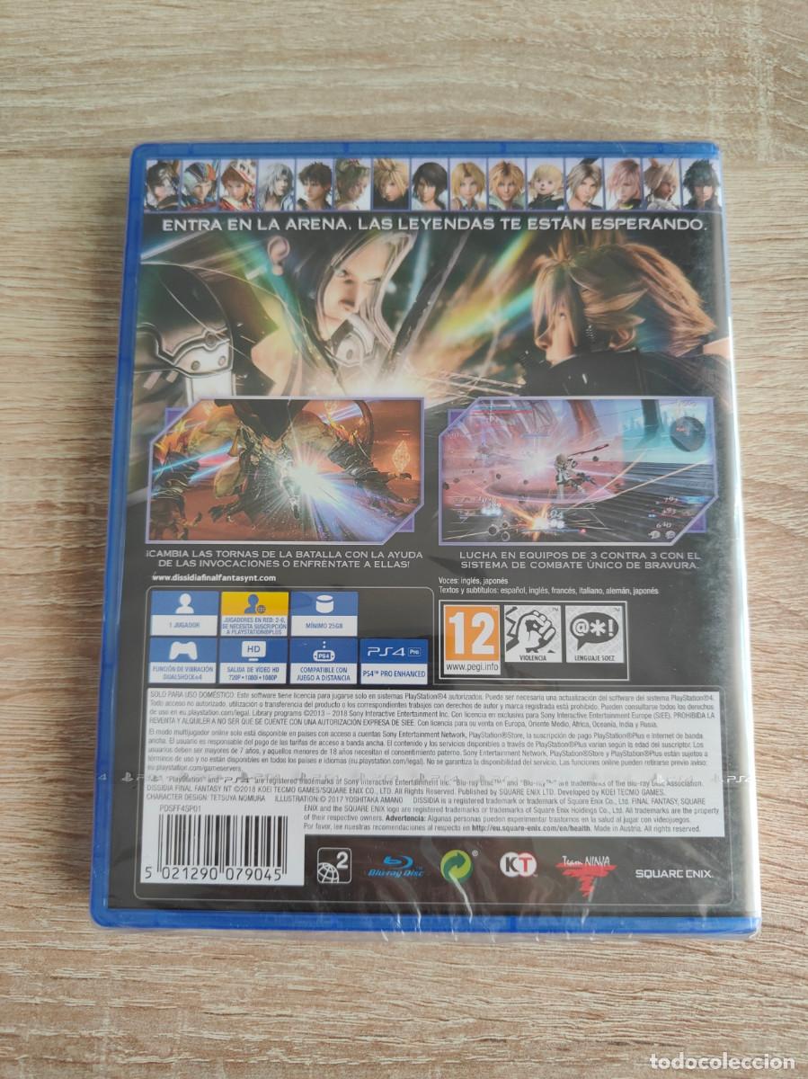 Videojuegos y consolas PS4 de segunda mano: Dissidia Final Fantasy NT PS4 NUEVO - Foto 2