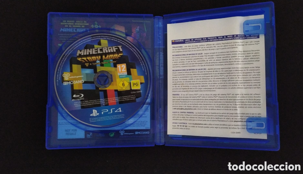 Videojuegos y consolas PS4 de segunda mano: PS4 MINECRAFT STORY MODE - Foto 3