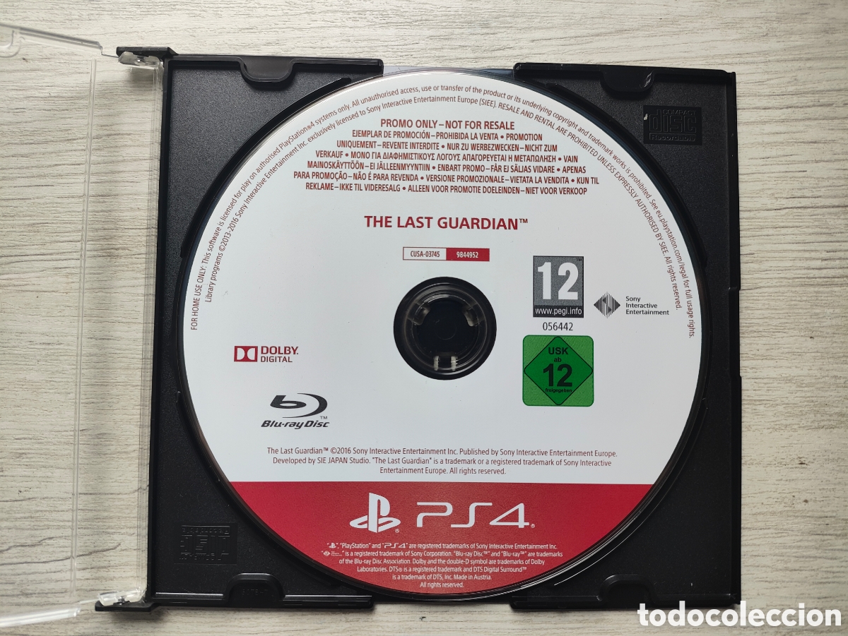 Videojuegos y consolas PS4 de segunda mano: The Last Guardian Promo Disc PS4 - Foto 1