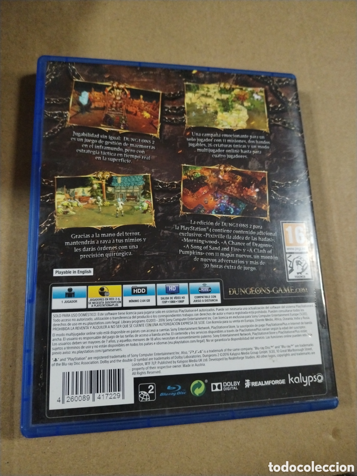 Videojuegos y consolas PS4 de segunda mano: Dungeons 2. Playstation 4. Ps4. W - Foto 2