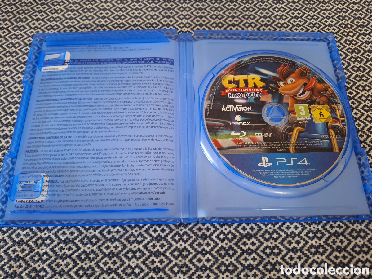 Videojuegos y consolas PS4 de segunda mano: JUEGO SONY PS4 CTR CRASH TEAM RACING NITRO FUELED - Foto 3