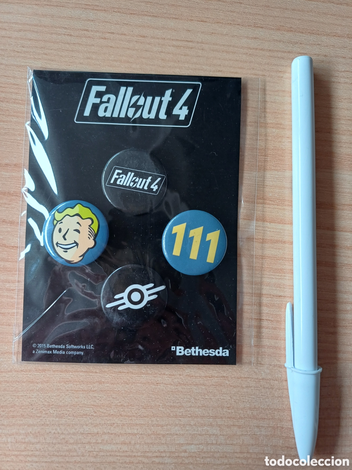 Videojuegos y consolas PS4 de segunda mano: CHAPAS FALLOUT 4 MERCH PS4 - Foto 1