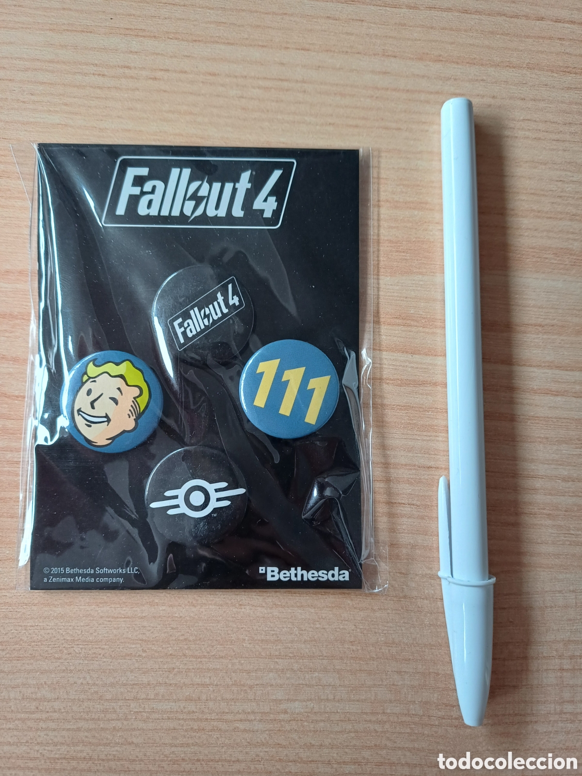 Videojuegos y consolas PS4 de segunda mano: CHAPAS FALLOUT 4 MERCH PS4 - Foto 1